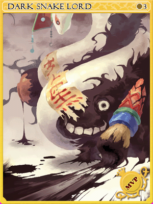 Evil Snake Lord Card illustration