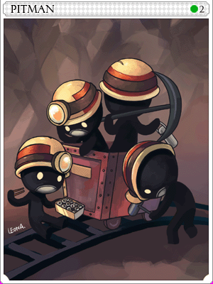 Pitman Card illustration