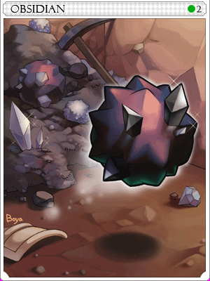 Obsidian Card illustration