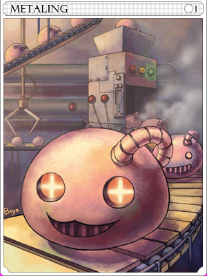 Metaling Card illustration
