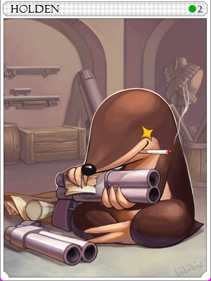 Holden Card illustration