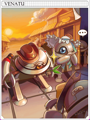 Venatu Card illustration