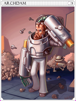 Archdam Card illustration