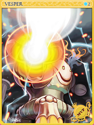 Vesper Card illustration