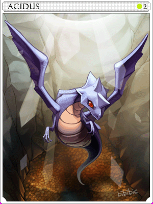 Blue Acidus Card illustration
