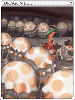 Dragon Egg Card illustration