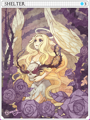 Mistress of Shelter Card illustration