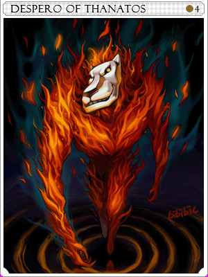 Despero of Thanatos Card illustration