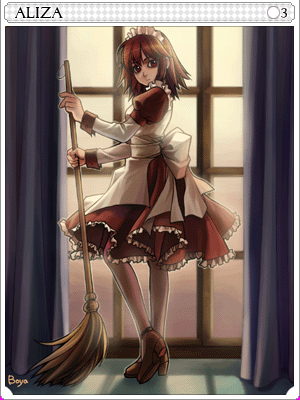 Aliza Card illustration