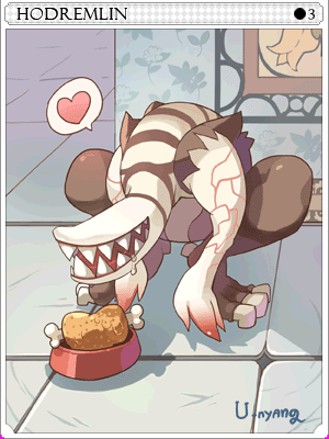 Hodremlin Card illustration