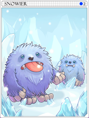 Snowier Card illustration