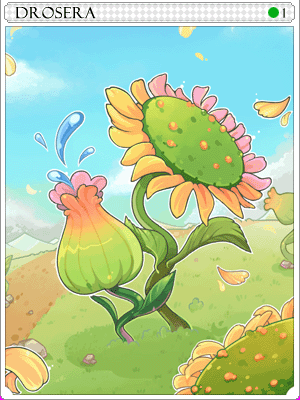 Drosera Card illustration
