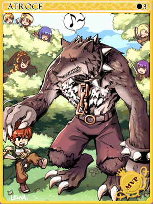 Atroce Card illustration