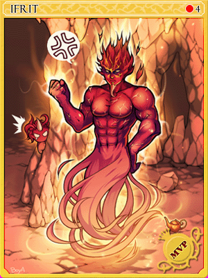Ifrit Card illustration