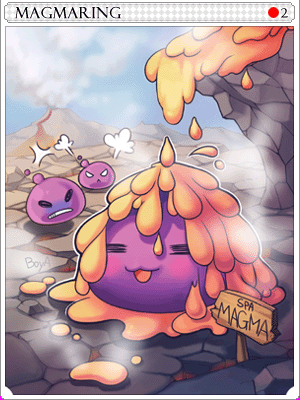 Magmaring Card illustration