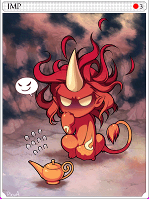 Imp Card illustration