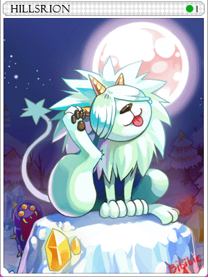 Hillslion Card illustration