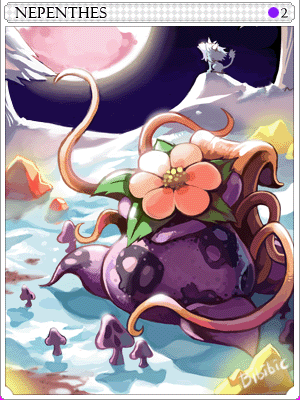 Nepenthes Card illustration