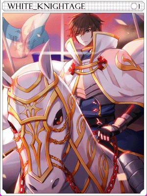 White Knight Card illustration