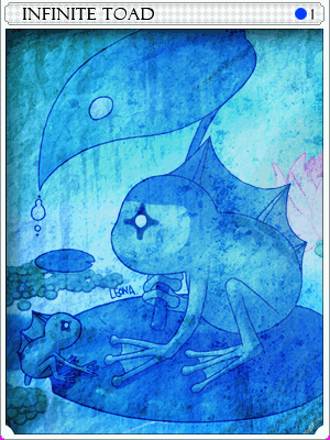 Infinite Toad Card illustration