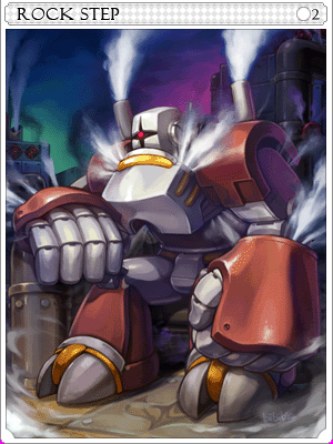 Rock Step Card illustration