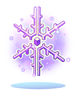 Shimmering Ice Crystal