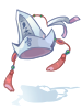 Costume White Musang Hat