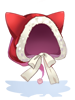 Costume Cat Santa Hat