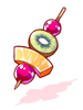 Costume Candy Fruit in Mouth