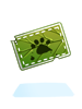 Endless Cat Hand Ticket