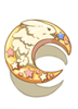 New Year Lunatic Brooch