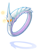 White Serpent Ring