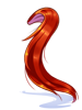 Costume Long Pony(Red)