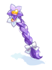 Costume Side Pigtail (Purple)