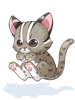 Costume Baby Leopard Cat