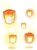 Costume Blessing Sky Lantern