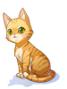 Costume Orange Tabby Cat