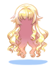 Costume Fairy Long Hair (Blonde)