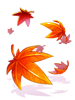 Costume Fallen Leaves Falling (Red)