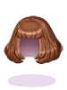 Costume Chocolate Mushroom Wig
