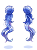 Costume Signon Princess Wave (Blue)
