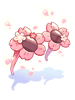 Costume Cherry Blossom Glasses