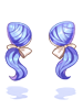 Costume Odango Twintails (Blue)