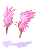 Costume Pink Angel Hairband