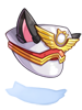Costume Wolf Officer Hat