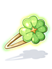 Costume Clover Hairpin