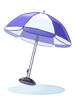 Costume Fluffy Parasol