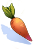 Costume Carrot in Mouth