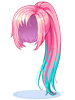 Costume Alpha Long Ponytail