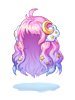Costume Starry Long Wave